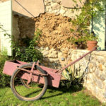Ancienne carriole vintage à louer Isère Lyon Drôme