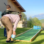Location d'une piste de bowling mobile pour un anniversaire pour toute la famille à Grenoble en Isère